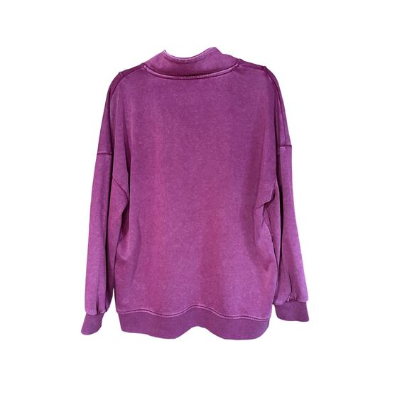 Time and Tru Women’s Sweatshirt, Maroon, XXL, EUC - Picture 2 of 4